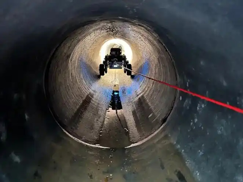 青石村管道检测